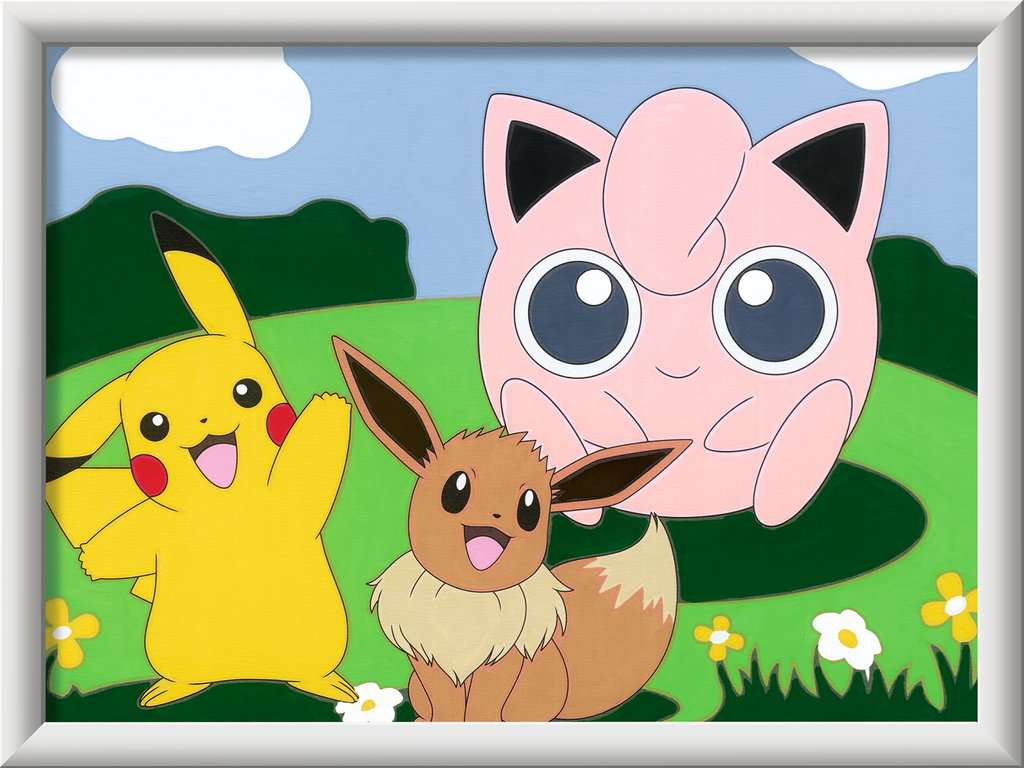 Pokémon Classics, Peinture - Numéro d'art, Loisirs créatifs, Produits, frBE