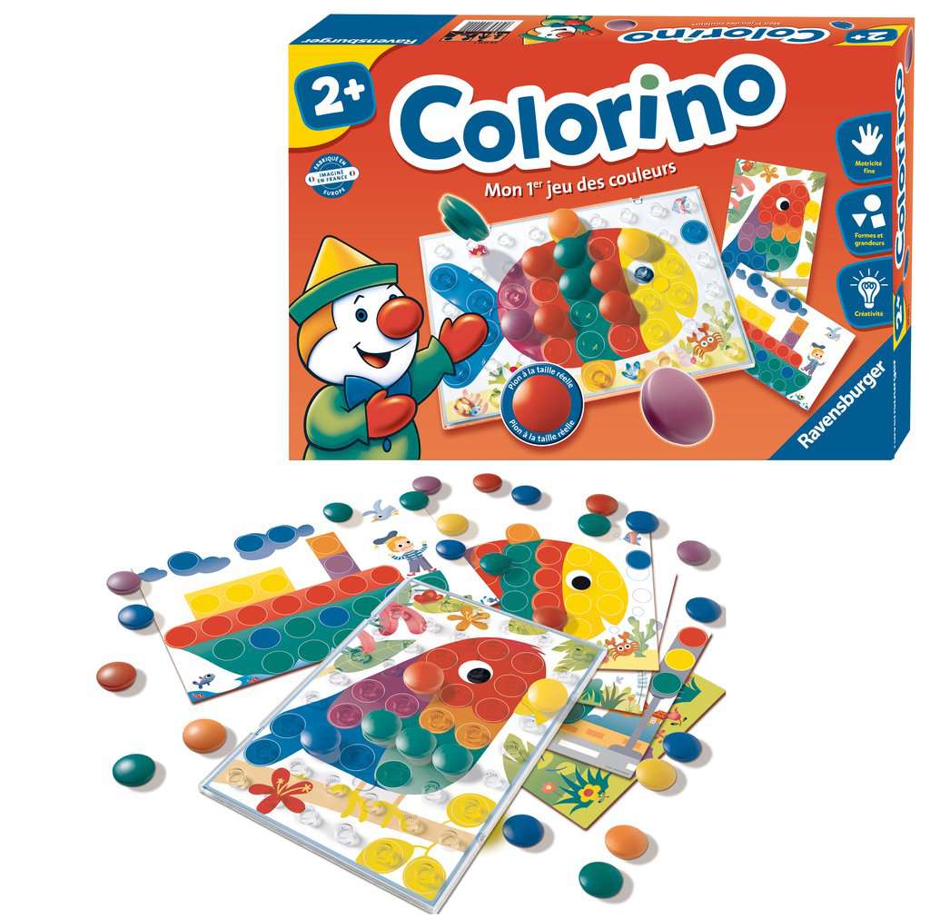 Colorino Les Émotions - Jeu Éducatif - Apprentissage Des Couleurs