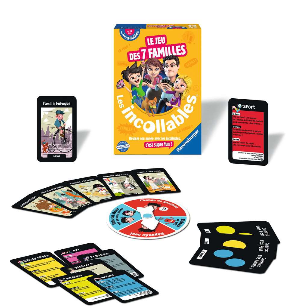 Jeu des 7 familles incollables, Children´s Games, Games, Products, ca_en