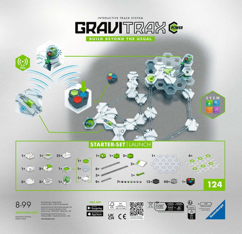 Jeu scientifique Ravensburger Gravitrax Power Switch & Trigger