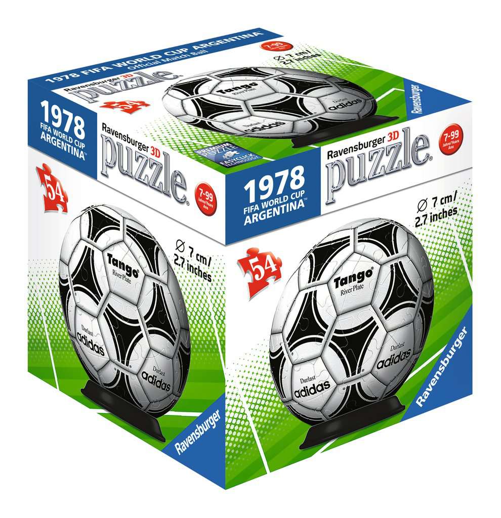 PUZZLE 3D PALLONE TEAMGEIST MONDIALI 2006 540 PEZZI RAVENSBURGER