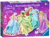 Disney Princess 4 Shap.Puz.in a box Puzzles;Puzzle Infantiles - Ravensburger