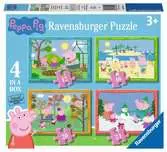 Peppa Pig 4 stagioni Puzzle;Puzzle per Bambini - Ravensburger