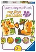 AT: Tiere und ihre Kinder 9x2p Puzzle;Puzzle enfants - Ravensburger