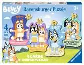 Bluey 4 Large Shaped Puzzles Puzzles;Puzzle Infantiles - Ravensburger