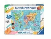 Mappa del mondo Puzzle;Puzzle per Bambini - Ravensburger