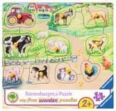 Mornings at the farm      10p Puslespill;Barnepuslespill - Ravensburger