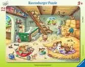 05092 5 納屋の中の動物たち（12ピース） パズル;お子様向けパズル - Ravensburger