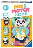 Animals Mix & Match Puzzle Pussel;Barnpussel - Ravensburger