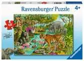 Lesy Indie 60 dílků 2D Puzzle;Dětské puzzle - Ravensburger