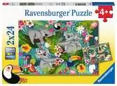 Koaly a lenochodi 2x24 dílků 2D Puzzle;Dětské puzzle - Ravensburger