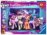 My Little pony 2x24 dílků 2D Puzzle;Dětské puzzle - Ravensburger