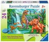 Les chutes des dinos      24p Puzzles;Puzzles pour enfants - Ravensburger