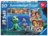 Disney Pixar: Luca 3x49 dílků 2D Puzzle;Dětské puzzle - Ravensburger
