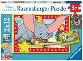 AT Disney Animals         2x12p Puslespill;Barnepuslespill - Ravensburger