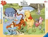 Disney: Medvídek Pú objevuje přírodu 47 dílků 2D Puzzle;Dětské puzzle - Ravensburger