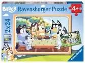 Puzzles 2x24 p - C est parti avec Bluey ! Puzzle;Puzzle enfants - Ravensburger