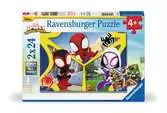 Spidey 2x24 dílků 2D Puzzle;Dětské puzzle - Ravensburger