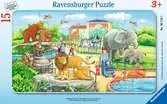 06116 7   動物園へ行こう（15ピース） パズル;お子様向けパズル - Ravensburger