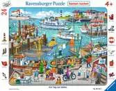 Den v přístavu 24 dílků 2D Puzzle;Dětské puzzle - Ravensburger