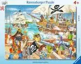 Útok pirátů 36 dílků 2D Puzzle;Dětské puzzle - Ravensburger