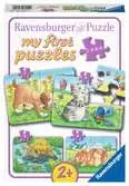 Cute Pets                 2/4/6/8p Pussel;Barnpussel - Ravensburger