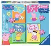 Moje první puzzle Prasátko Peppa 2/3/4/5 dílků 2D Puzzle;Dětské puzzle - Ravensburger