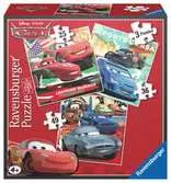 CARS 3 W 1 Puzzle;Puzzle dla dzieci - Ravensburger