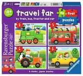 Travel Far my first puzzle2/3/4/5p Pussel;Barnpussel - Ravensburger