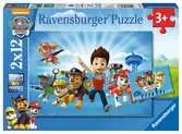 Paw Patrol 2x12pc Puslespill;Barnepuslespill - Ravensburger