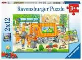 Garbage Dispos.and Street 2x12p Puslespill;Barnepuslespill - Ravensburger