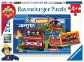 L’eau contre le feu / Sam le pompier Puzzle;Puzzle enfants - Ravensburger