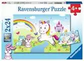 Märchenhaftes Einhorn     2x24p Palapelit;Lasten palapelit - Ravensburger