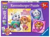 Tlapková Patrola 3x49 dílků 2D Puzzle;Dětské puzzle - Ravensburger