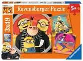 Mimoňové: Já Padouch 3   3x49 dílků 2D Puzzle;Dětské puzzle - Ravensburger
