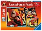 INIEMAMOCNI 2, 3x49 Puzzle;Puzzle dla dzieci - Ravensburger