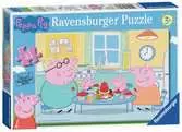 Prasátko Peppa snídá 35 dílků 2D Puzzle;Dětské puzzle - Ravensburger