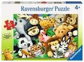 Plyšáci 35 dílků 2D Puzzle;Dětské puzzle - Ravensburger