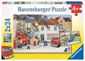 08851 5 消防隊出動（24ピース×2） パズル;お子様向けパズル - Ravensburger