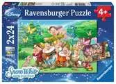 Los siete enanitos Puzzles;Puzzle Infantiles - Ravensburger