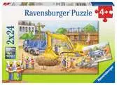 TEREN BUDOWY 2X24P Puzzle;Puzzle dla dzieci - Ravensburger