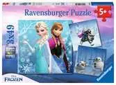 Disney Frozen 3x49pc Palapelit;Lasten palapelit - Ravensburger