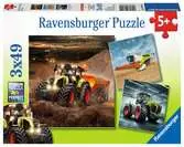 AXION,LEXION,XERION 3X49 EL. Puzzle;Puzzle dla dzieci - Ravensburger