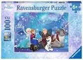 Puzzle dla dzieci 2D: Kraina lodu. Magia lodu 100 elementów Puzzle;Puzzle dla dzieci - Ravensburger