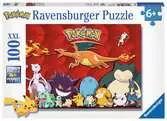 Pokémon 100 dílků 2D Puzzle;Dětské puzzle - Ravensburger