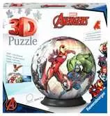 Puzzle-Ball Marvel: Avengers 72 dílků 3D Puzzle;3D Puzzle-Balls - Ravensburger