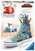 Puzzle 3D Sneaker - My Hero Academia 3D puzzels;Puzzle 3D Ball - Ravensburger