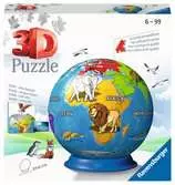 Puzzle-Ball Malovaný globus 72 dílků 3D Puzzle;3D Puzzle-Balls - Ravensburger