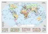Politická mapa světa 1000 dílků 2D Puzzle;Puzzle pro dospělé - Ravensburger