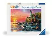 Puzzle 500 p - Phare au coucher du soleil Puzzles;Puzzles pour adultes - Ravensburger